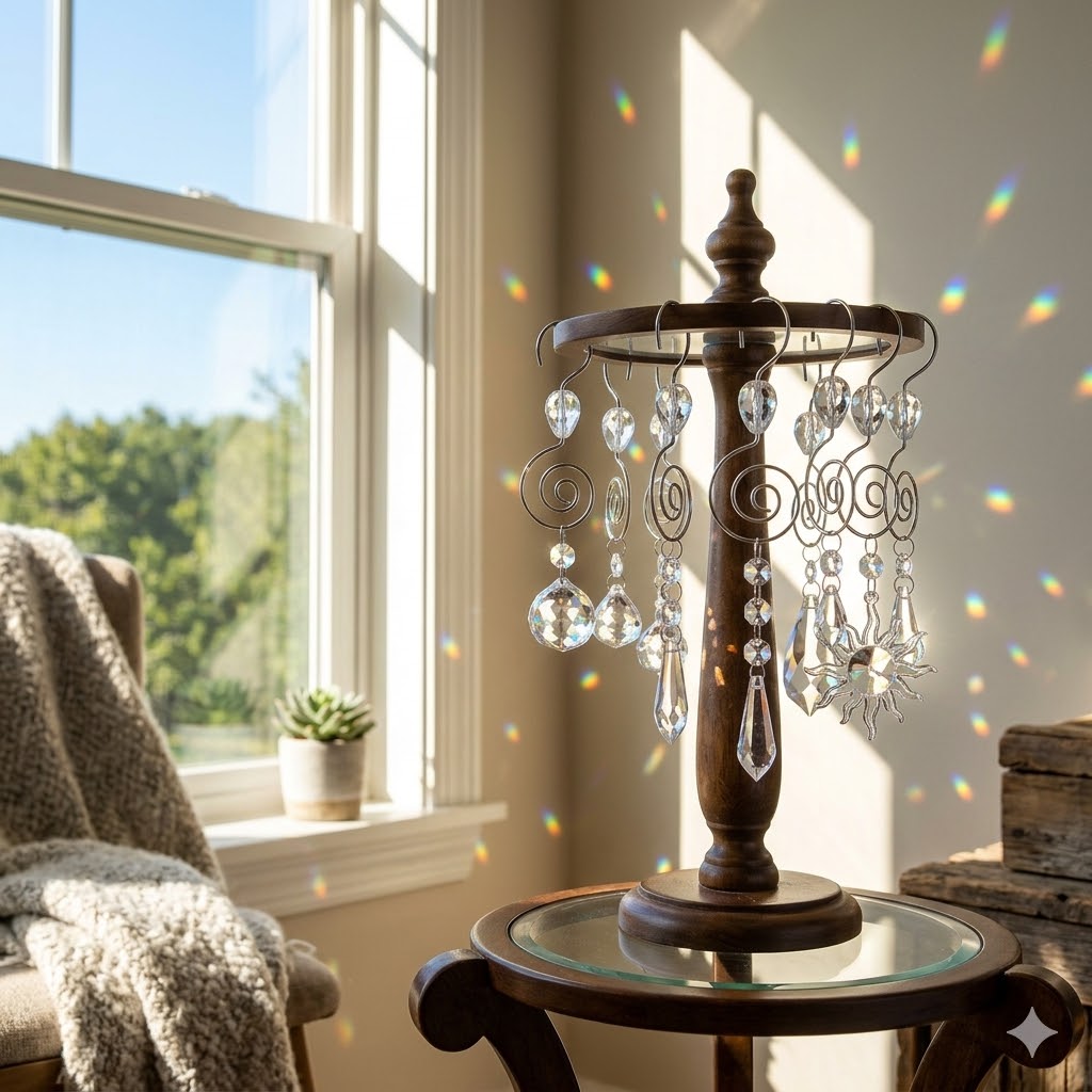 HOHIYA 36 Pcs Decorative Ornament Hooks 2.5 Inch Stainless Steel Swirl Hangers with Crystal Accent Rust-Resistant Christmas Tree Hooks for Holiday Decorations Chrome Silver